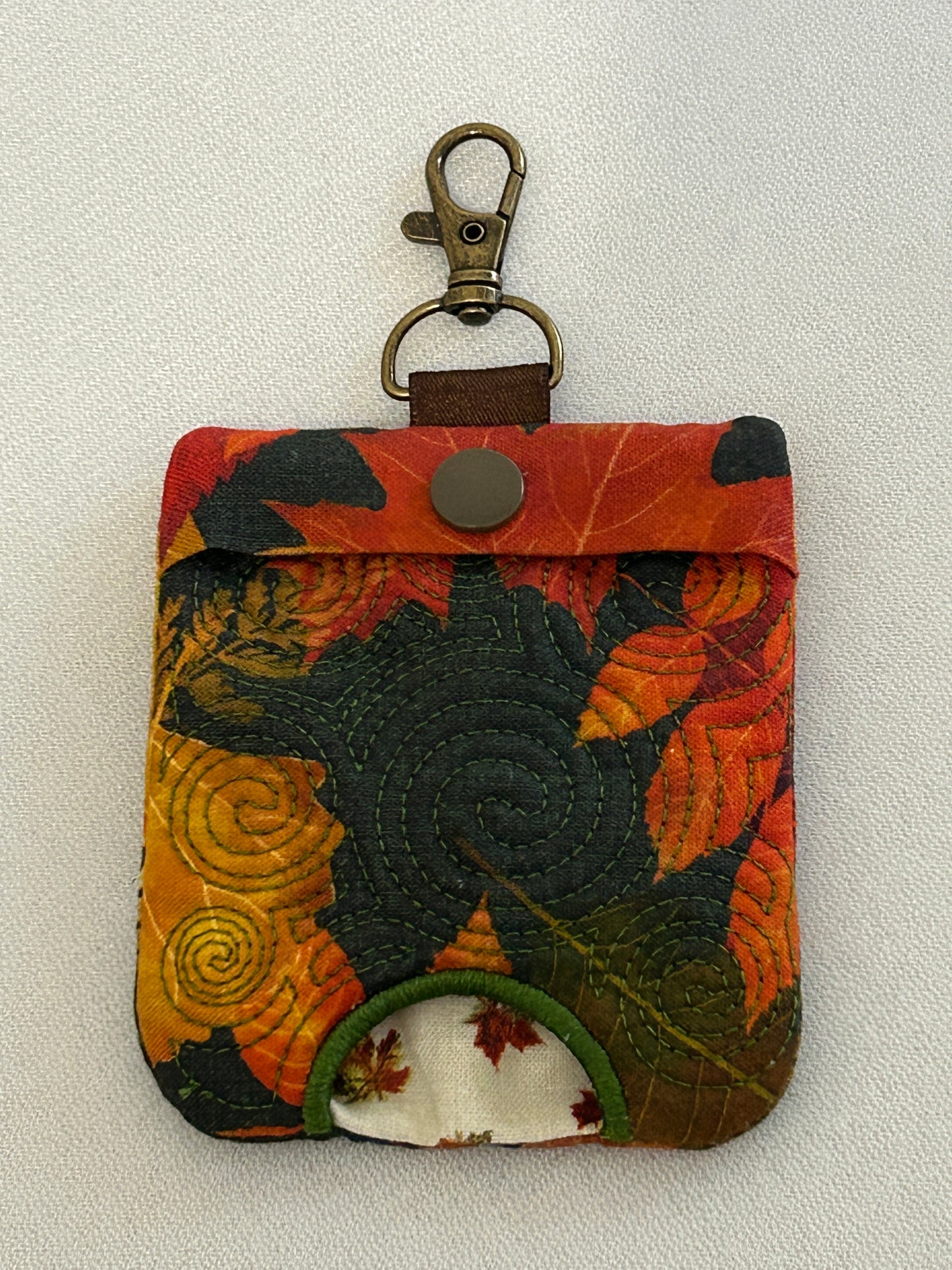 Fall leaves 1 Hand Sanitizer Pouch