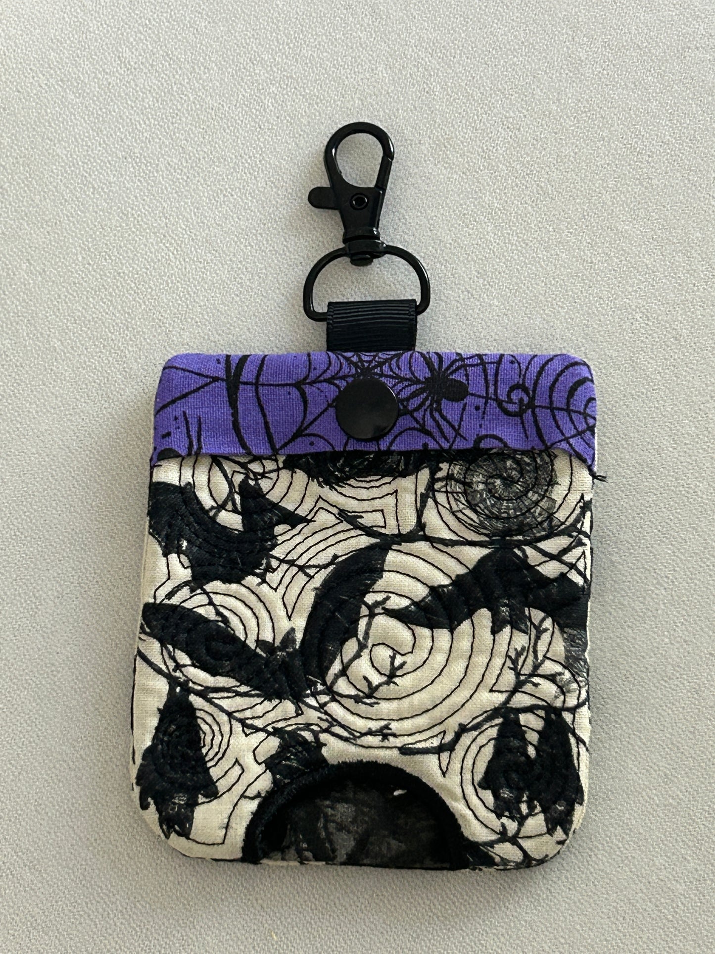 Bats and Spiders Hand Sanitizer Pouch