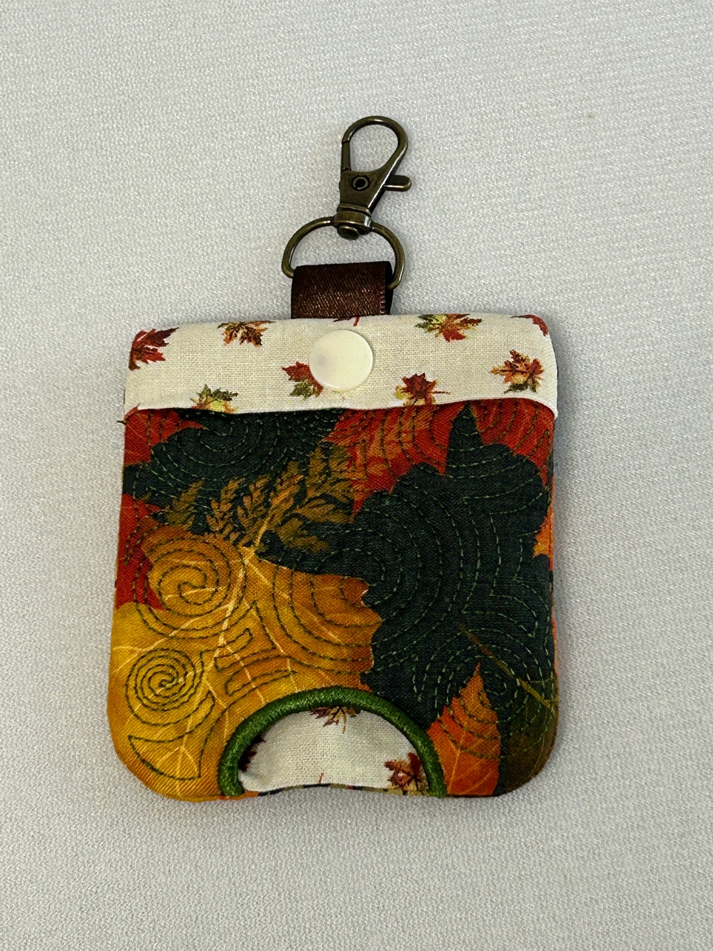 Fall leaves 2 Hand Sanitizer Pouch